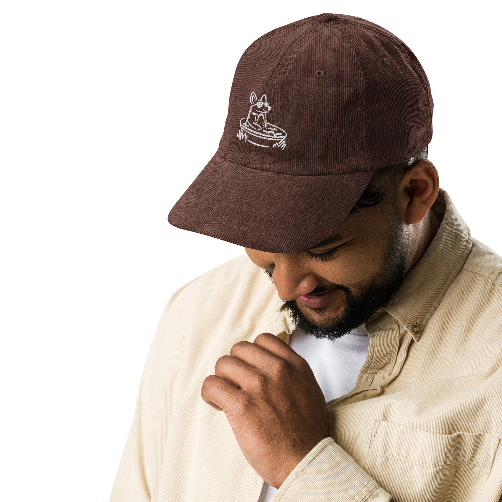 Vintage corduroy cap