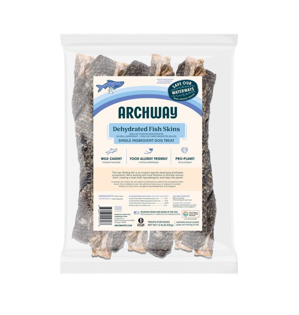 Dehydrated Fish Skins For Dogs