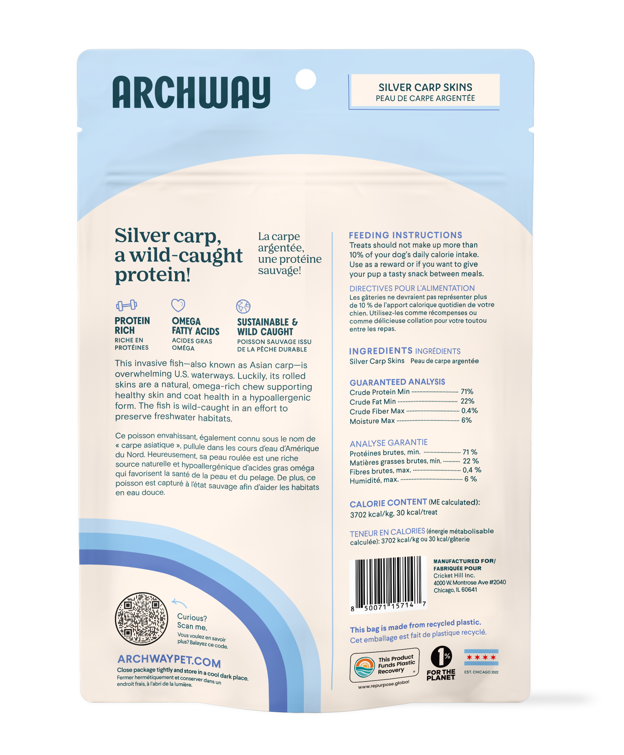 Sustainable Fish Skin Rolls For Dogs