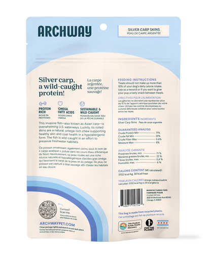 Sustainable Fish Skin Rolls For Dogs