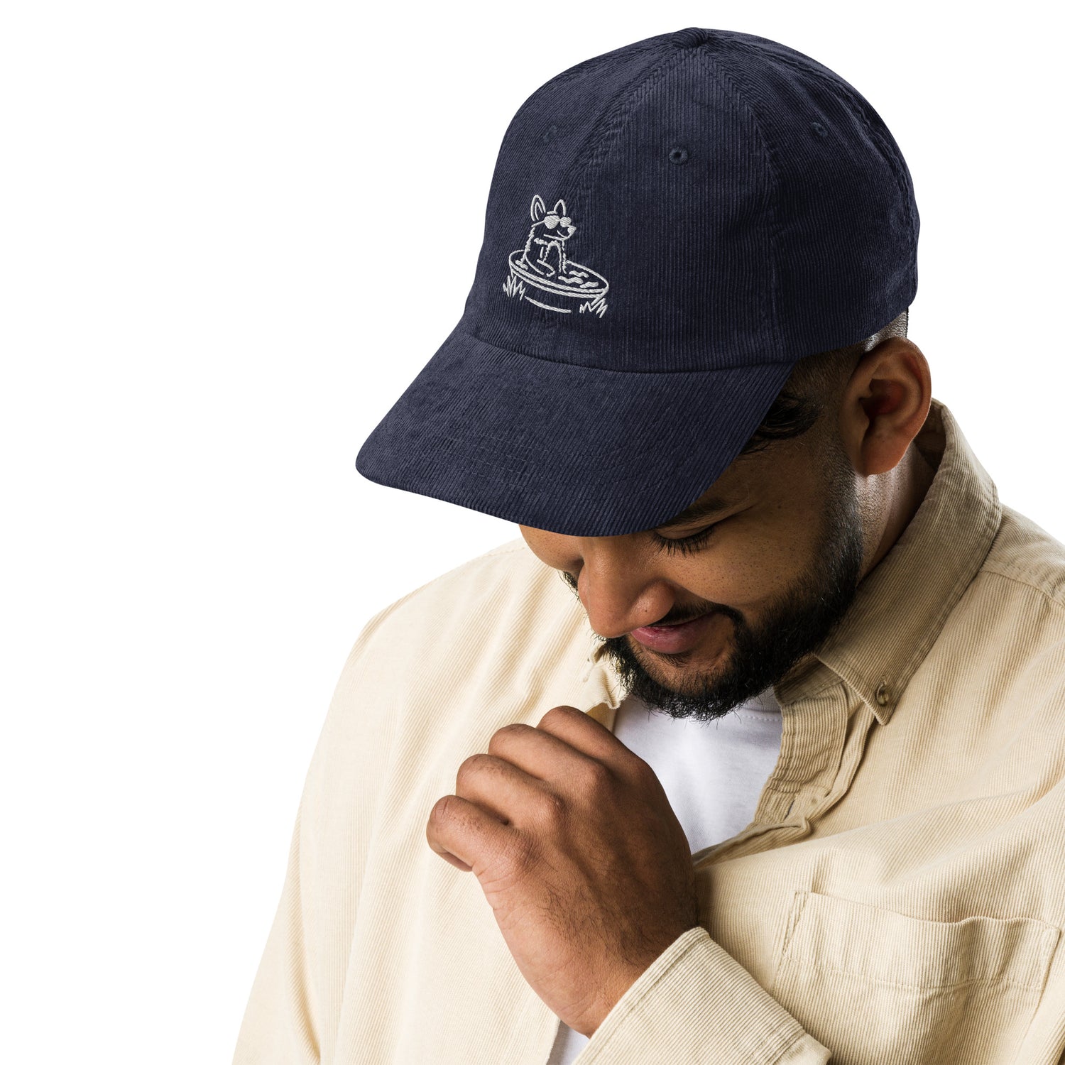 Vintage corduroy cap